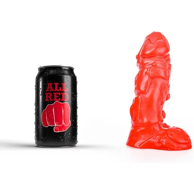 Afbeelding van All Red Klassieke Dildo 18 x 4 cm rood