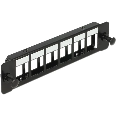 Afbeelding van Mounting Panel voor 6 Keystone modules / zwart