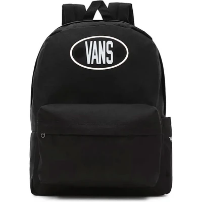 Afbeelding van Vans Old Skool Rugzak Off The Wall Logo Black/White