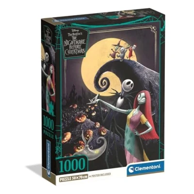 Image de Puzzle Compact 1000 pièces : L&#039;étrange Noël de Mr Jack