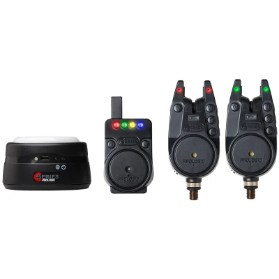 Afbeelding van Prologic C Series Bite Alarm Set 2+1+1 Red/Green Beetmelders