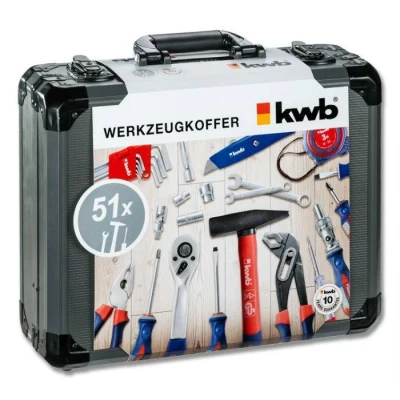 Afbeelding van KWB Gereedschapskoffer 51 delig
