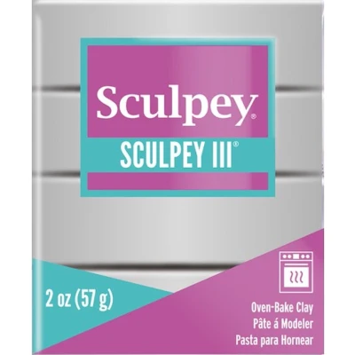 Afbeelding van Klei III silver 57 gr Sculpey