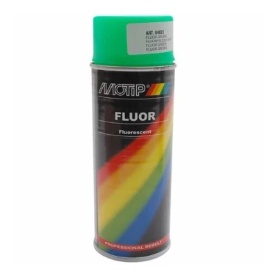 Image de MOTIP 04023 laque fluorescente vert mat 400 ml