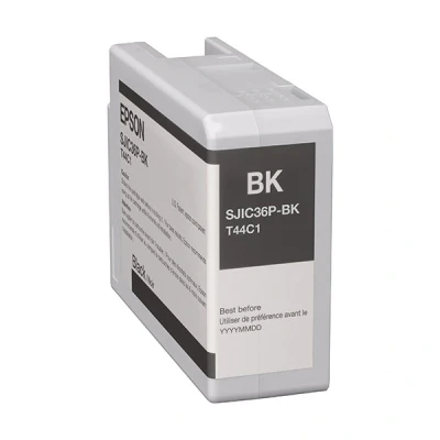 Image de Epson SJIC36P(K) 80 ml noir original cartouche d&#039;encre pour ColorWorks CW C6000Ae, C6000Pe, C6500Ae, C6500Pe