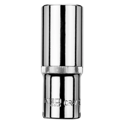Afbeelding van NEO TOOLS 08 472 Steeksleutelelement 1/2 22 mm Chroom vanadium staal Zeskant