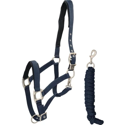 Afbeelding van Kingsland Halster Set Classic Navy Cob