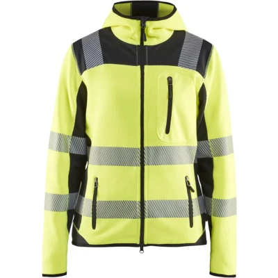 Afbeelding van Blaklader Dames High Vis gebreid vest 4967 2120 Geel/Zwart XL