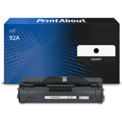 Afbeelding van Huismerk HP 92A (C4092A) Toner Zwart
