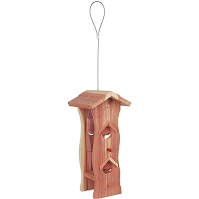 Afbeelding van Trixie natura voerdispenser om op te hangen 600 ml 12x29x14 cm