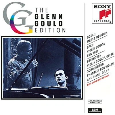 Afbeelding van Yehudi Menuhin, Glenn Gould play Bach, Beethoven, Schoenberg