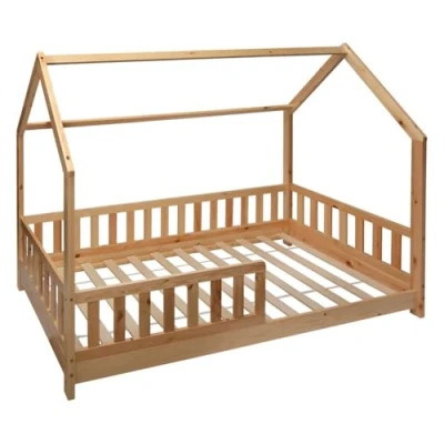 Afbeelding van Bed Huis Twine Beige Hout 90 x 190 cm