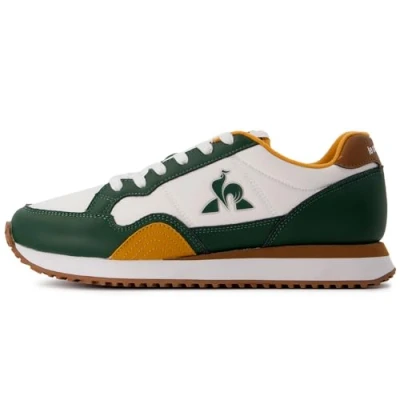 Afbeelding van le coq sportif JET STAR 2 Unisex Sneakers laag, Maat: 44, Optical white/douglas fire Leer/ synthetisch