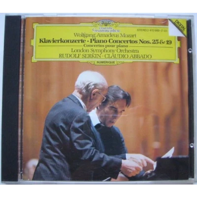 Afbeelding van Piano Concerto No.25 &amp; 19