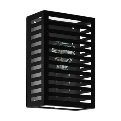 Afbeelding van EGLO Alamonte 3 Wandlamp Buiten E27 26 cm Zwart