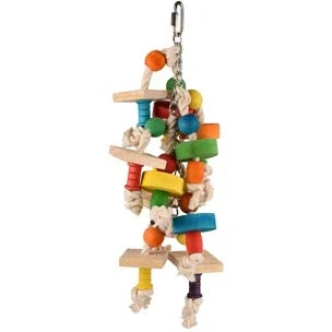 Afbeelding van Vogelspeelgoed Kooihanger Rainbow Aro