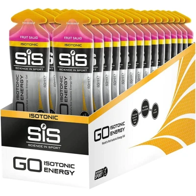 Afbeelding van Science in Sport SiS Go Isotonic Energygel Energie gel Isotone Sportgel Fruit Salade Smaak 30 x 60ml