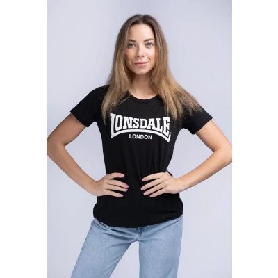 Afbeelding van Lonsdale Cartmel Tshirt print, Dames, Maat: Large, Black