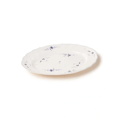 Afbeelding van Villeroy &amp; Boch Vieux Luxembourg Serveerschaal 35 Cm Gebroken Wit