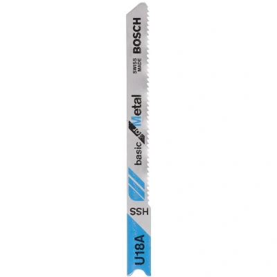 Afbeelding van Bosch Accessories 2609256765 Decoupeerzaagblad HSS, U 18 A 2 stuk(s)
