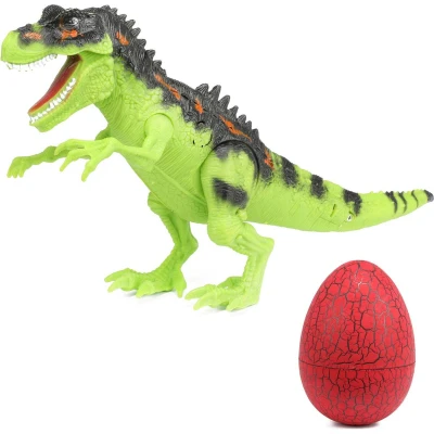 Afbeelding van World Of Dinosaurs Speelset Dinosaurus Met Geluid Junior Geel 2 delig