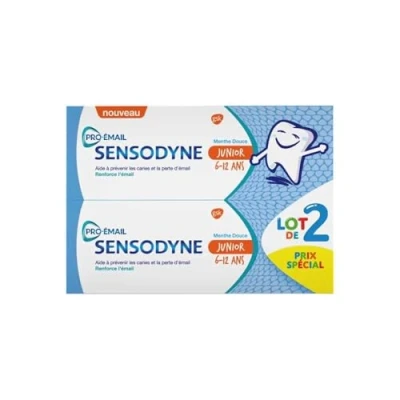 Afbeelding van Sensodyne Junior Tandpasta Set van 2 x 50 ml