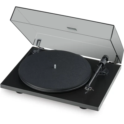 Afbeelding van Pro Ject Primary E Hoogwaardige Platenspeler Retro Vinylspeler Zwart