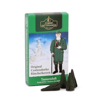 Afbeelding van Crottendorfer 24 stuks wierookkegels dennengeur maat M Made in Germany