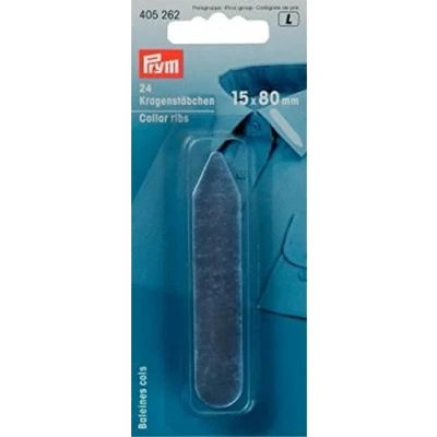 Afbeelding van PRYM KRAAGBALEINEN 15X80MM TRANSPARANT