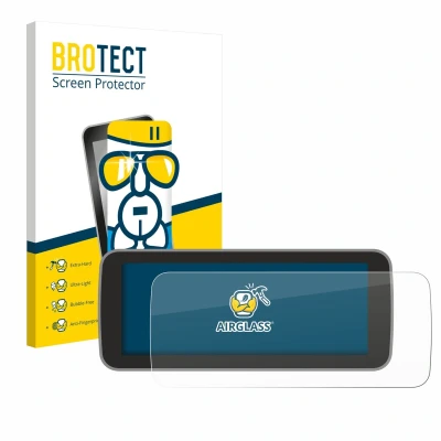 Afbeelding van BROTECT Screenprotector voor Fiat 500 E Uconnect 5 10&quot; Folie Beschermfolie Beschermglas transparant