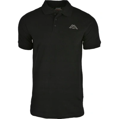 Afbeelding van Kappa Poloshirt, Heren, Maat: Large, Black