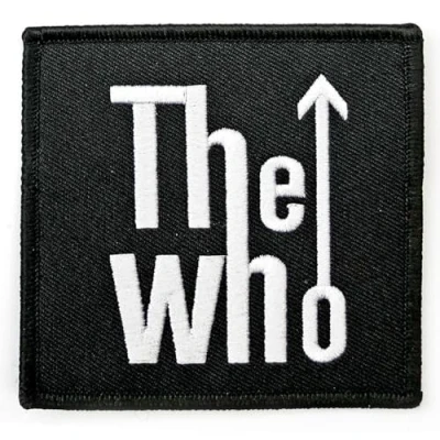 Afbeelding van The Who Arrow Logo Patch Zwart