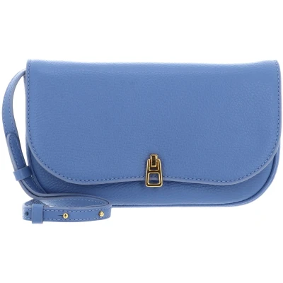 Afbeelding van COCCINELLE Leren Schoudertas Avondtas Magie Mini Bag Azul Blauw