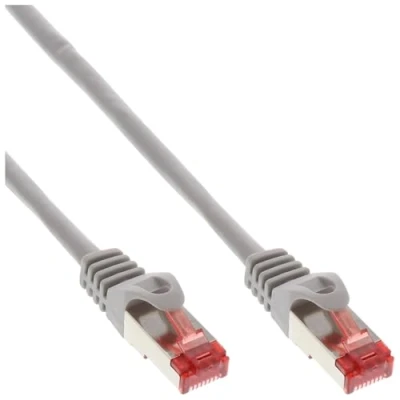 Afbeelding van InLine B 76450 netwerkkabel Grijs 0,5 m Cat6 S/FTP (S STP)