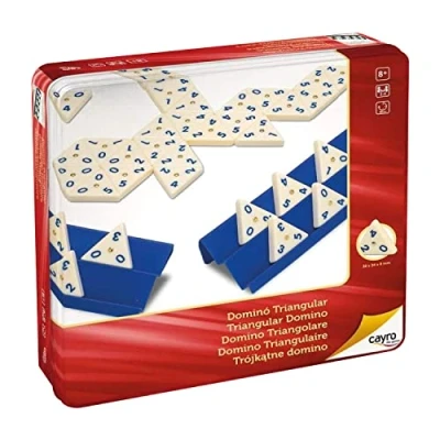 Image de TRIANGULAR DOMINO METAL BOX
