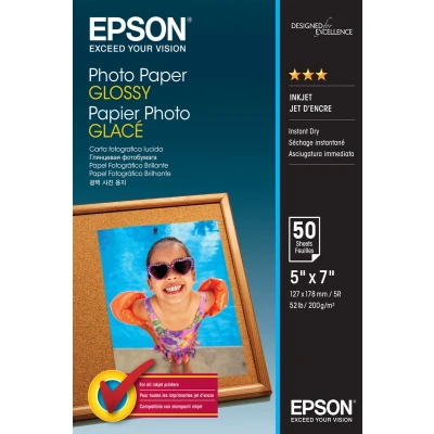 Afbeelding van Epson Fotopapier Glossy 13x18cm (50 vel)