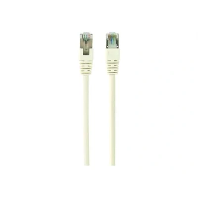 Image de Cablexpert Cordon de raccordement RJ 45 (M) pour 1 m FTP CAT 6 bloqué, moulé blanc