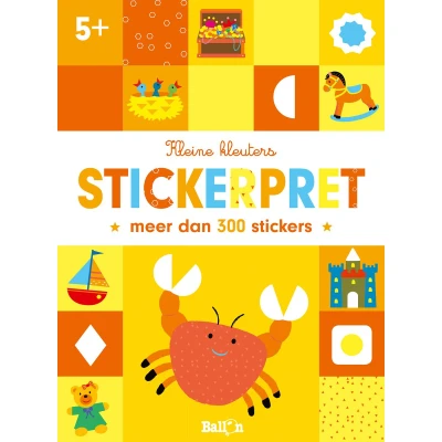 Afbeelding van Uitg. ballon stickerboek kleine kleuters stickerpret 5+