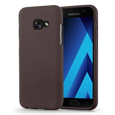 Afbeelding van Cadorabo Hoesje geschikt voor Samsung Galaxy A5 2017 in FROST BORDEAUX PAARS Beschermhoes gemaakt van flexibel TPU silicone Case Cover
