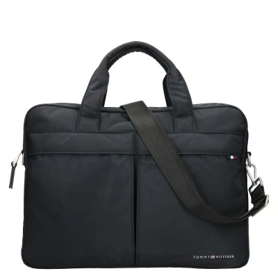 Afbeelding van Tommy Hilfiger Signature Computer BAG Laptoptas, Heren, Maat: One Size, Black