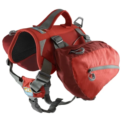 Afbeelding van Kurgo Big Baxter Hondenrugzak Hondendraagzak Rood 22.5 Tot 50 Kg