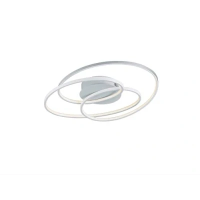Afbeelding van LED plafondlamp Gale, 60 cm, mat wit