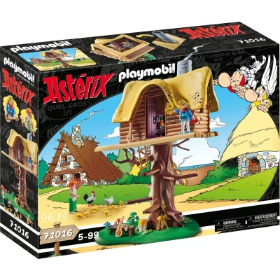 Afbeelding van Playmobil 71016 Asterix: Kakofonix met boomhut