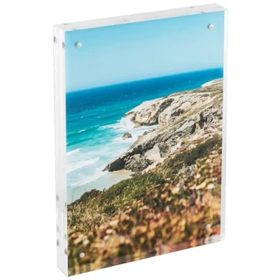 Afbeelding van HMF 46973 Magnetische fotolijst van acrylglas, transparant, 15 x 21 cm