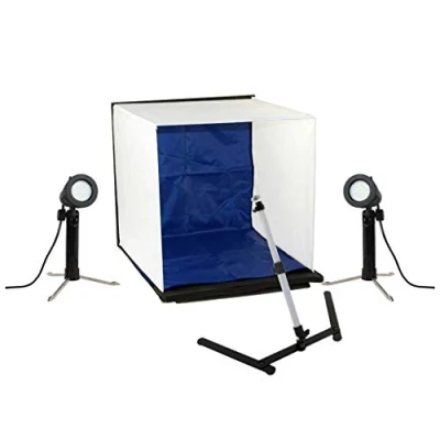 Afbeelding van Falcon Eyes Opvouwbare Opnamebox PBK 40AB 2LS 40x40 cm + 2 x 50W Lampen