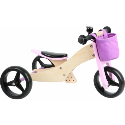 Afbeelding van Trainingsfiets 2 in 1 Trike Roze