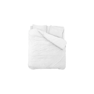 Afbeelding van Dekbedovertrek 2 Persoons 200x200 Sleeptime Katoen Wit Inclusief Kussenslopen