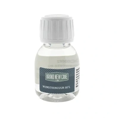 Afbeelding van BrandNewCake Wijnsteenzuur 50% 60ml.