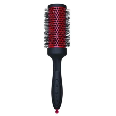 Afbeelding van Denman D63 Thermo Ceramic Large Rood 43mm Haibu by Kapperskorting.com