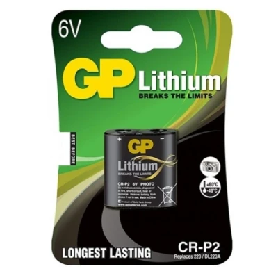 Image de GP Photo Lithium CRP 2 (DL223A), blister 1